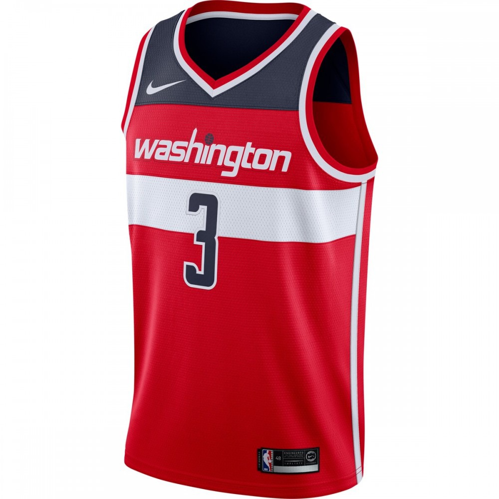 Bradley Beal Washington Wizards Swingman Jersey Red - Icon Edition-Pro Kit Vault | Brand New 26/27 Sports Jerseys